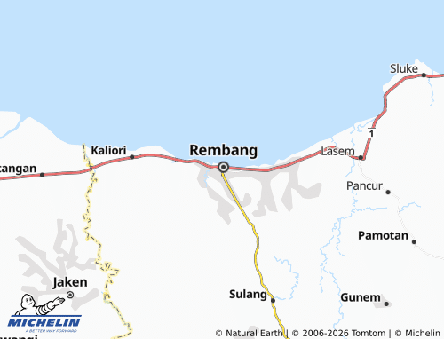 Carte MICHELIN Tasikagung - ViaMichelin