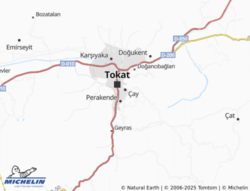 Mapa MICHELIN Topçubağı - ViaMichelin