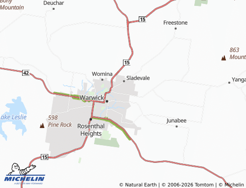 Kaart MICHELIN Mount Tabor - ViaMichelin