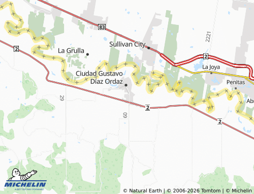 Mappa MICHELIN Las Fuentes - ViaMichelin