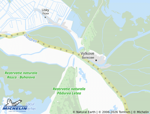 Mappa MICHELIN Periprava - ViaMichelin