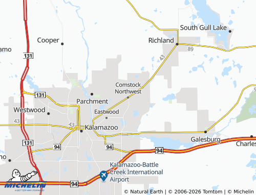 Mappa MICHELIN Comstock Northwest - ViaMichelin