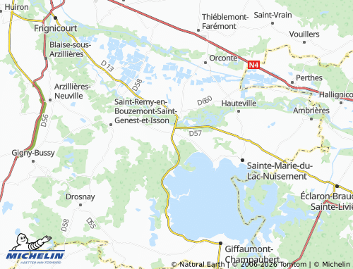 Mappa MICHELIN Arrigny - ViaMichelin