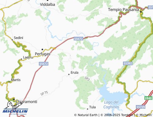 MICHELIN Lumbaldu map - ViaMichelin