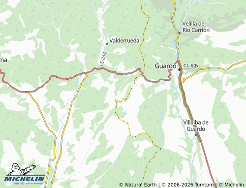 MICHELIN-Landkarte Valcuende - ViaMichelin