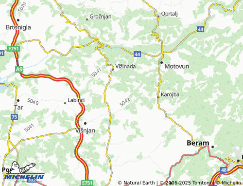 Kaart MICHELIN Brig - ViaMichelin