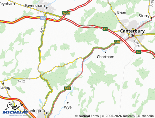 Carte MICHELIN Chilham - ViaMichelin