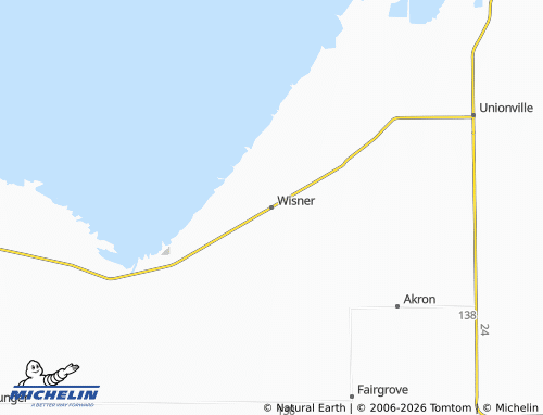 Mapa MICHELIN Wisner - ViaMichelin