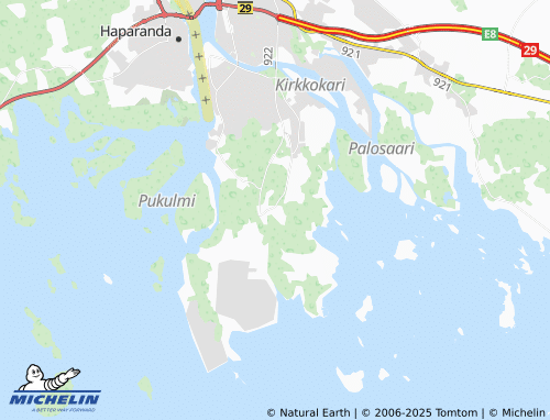MICHELIN Puuluoto map - ViaMichelin