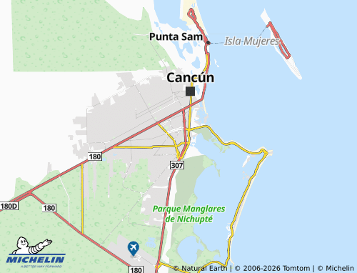 Mapa MICHELIN Niza - ViaMichelin