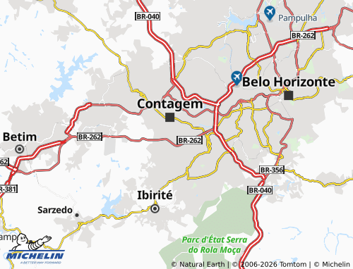 MICHELIN Riacho das Pedras map - ViaMichelin