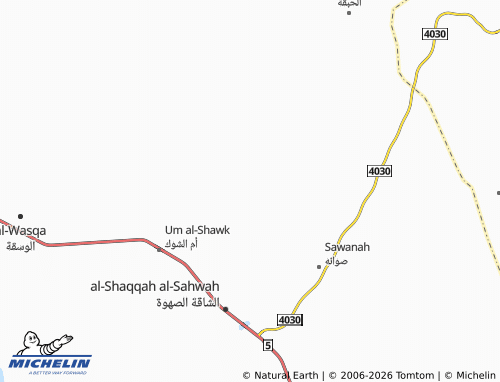 Carte MICHELIN al-Kardam - ViaMichelin