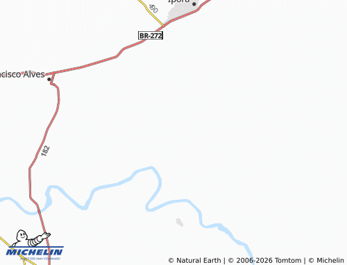 Mapa MICHELIN Nova Santa Helena - ViaMichelin