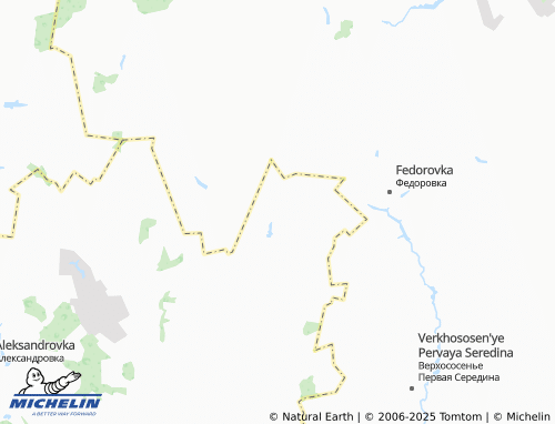 MICHELIN Belovskiy map - ViaMichelin
