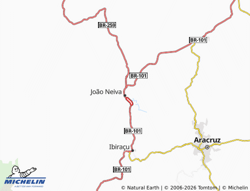 Mapa MICHELIN João Neiva - ViaMichelin