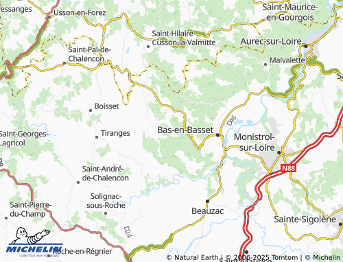 Kaart MICHELIN Chomont - ViaMichelin