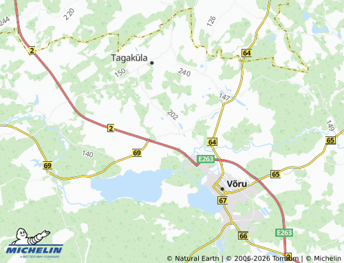 MICHELIN-Landkarte Navi - ViaMichelin