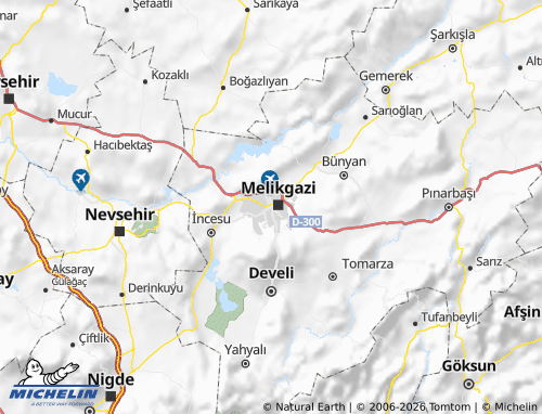 Mappa MICHELIN Kocasinan - ViaMichelin