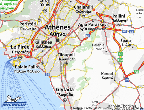 Carte MICHELIN Kareas - ViaMichelin