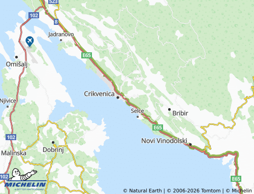 Carte MICHELIN Šupera - ViaMichelin