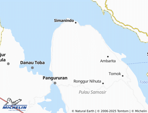 MICHELIN Pardomuan Nauli map - ViaMichelin