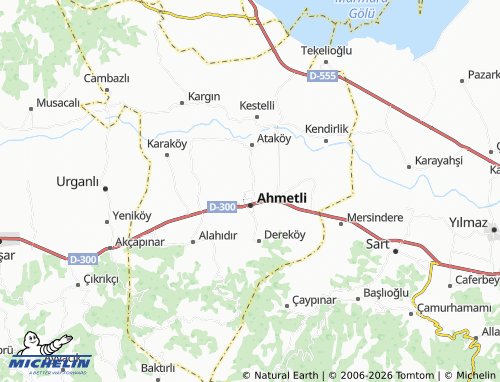 MICHELIN Zafer map - ViaMichelin