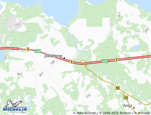 MICHELIN Koogi map - ViaMichelin