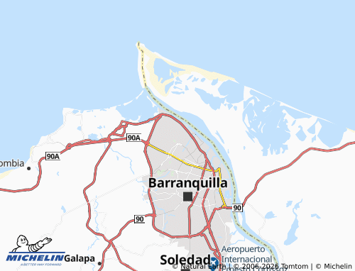 Mapa MICHELIN El Limoncito - ViaMichelin