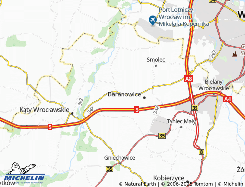 Carte MICHELIN Sadków - ViaMichelin