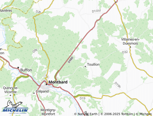 MICHELIN-Landkarte Le Petit Jailly - ViaMichelin