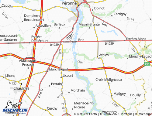 MICHELIN Saint-Christ-Briost map - ViaMichelin