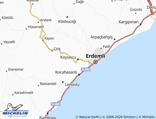 Mappa MICHELIN Koyuncu - ViaMichelin
