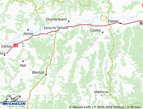 Carte MICHELIN Valchid - ViaMichelin