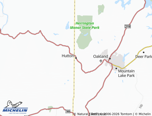 Mapa MICHELIN Hutton - ViaMichelin