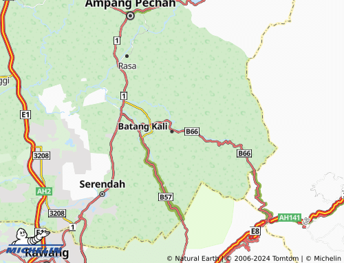 MICHELIN Batang Kali map - ViaMichelin