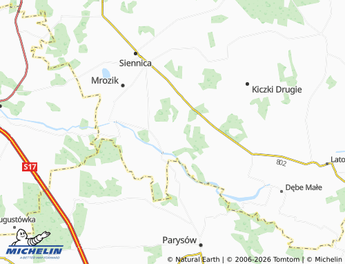 Carte MICHELIN Ptaki - ViaMichelin
