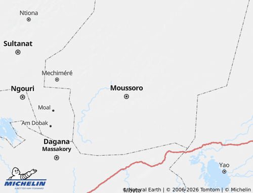 Mappa MICHELIN Barh-El-Gazel Sud - ViaMichelin