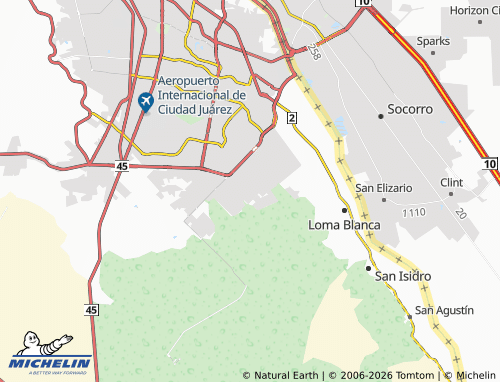 Mappa MICHELIN Rincón de La Meza - ViaMichelin