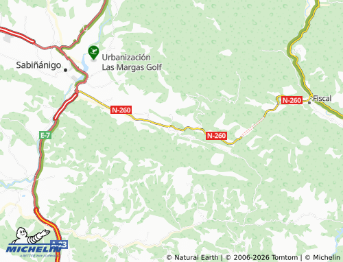 MICHELIN San Julián de Basa map - ViaMichelin