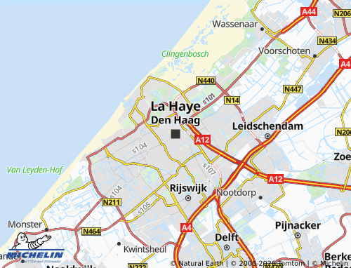 Mapa MICHELIN Haia - ViaMichelin
