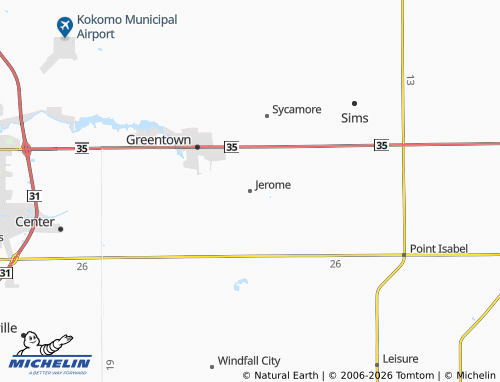 Mapa MICHELIN Jerome - ViaMichelin