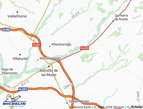 MICHELIN Villomar map - ViaMichelin