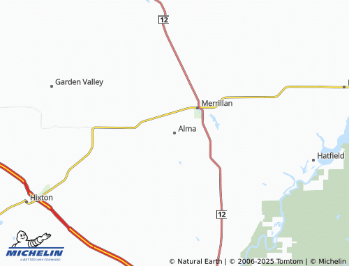 MICHELIN Alma map - ViaMichelin