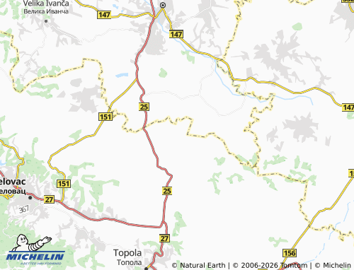 Mapa MICHELIN Jelenac - ViaMichelin