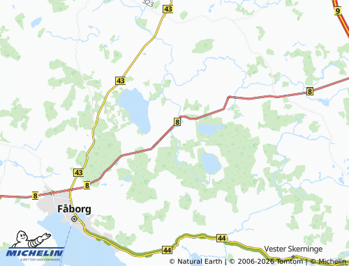 Mapa MICHELIN Spanget - ViaMichelin