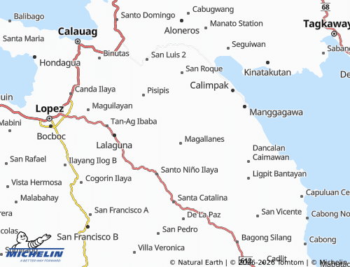 MICHELIN Vegaflor map - ViaMichelin