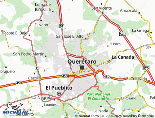 Mappa MICHELIN Fraccionamiento Tecnológico - ViaMichelin