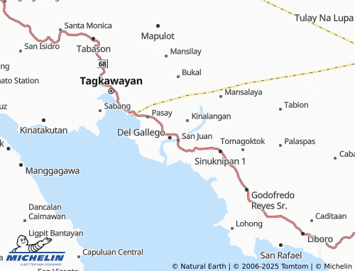 MICHELIN Cabasag map - ViaMichelin