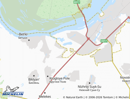 MICHELIN-Landkarte Silikatchik SNT - ViaMichelin