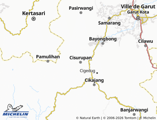 Carte MICHELIN Karamatwangi - ViaMichelin